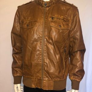 Men’s Guess leather jacket